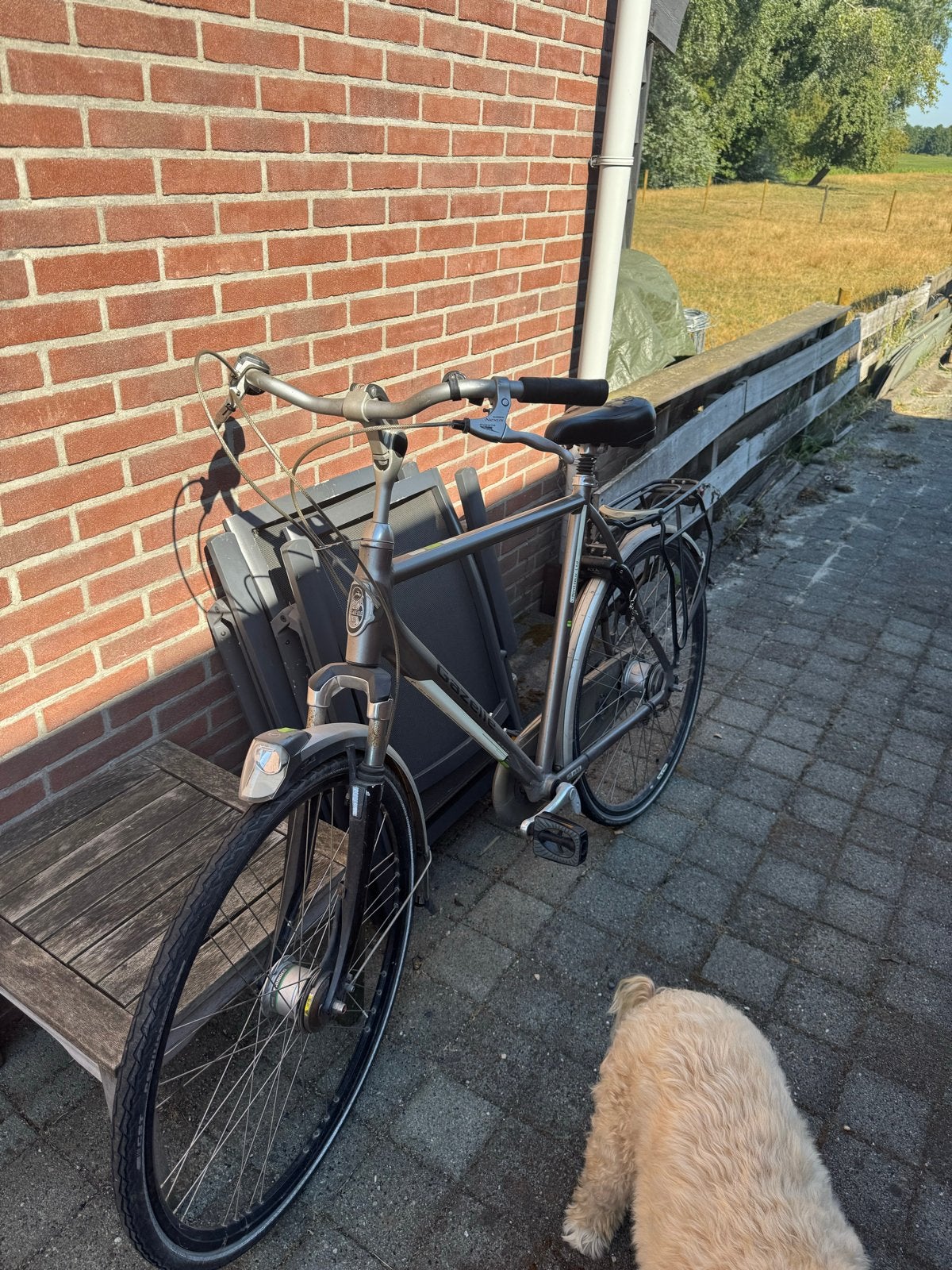 Gazelle stadsfiets - Gebruikt, goede staat, Fietsen en Brommers, Ophalen, Velgrem, Versnellingen, Gazelle