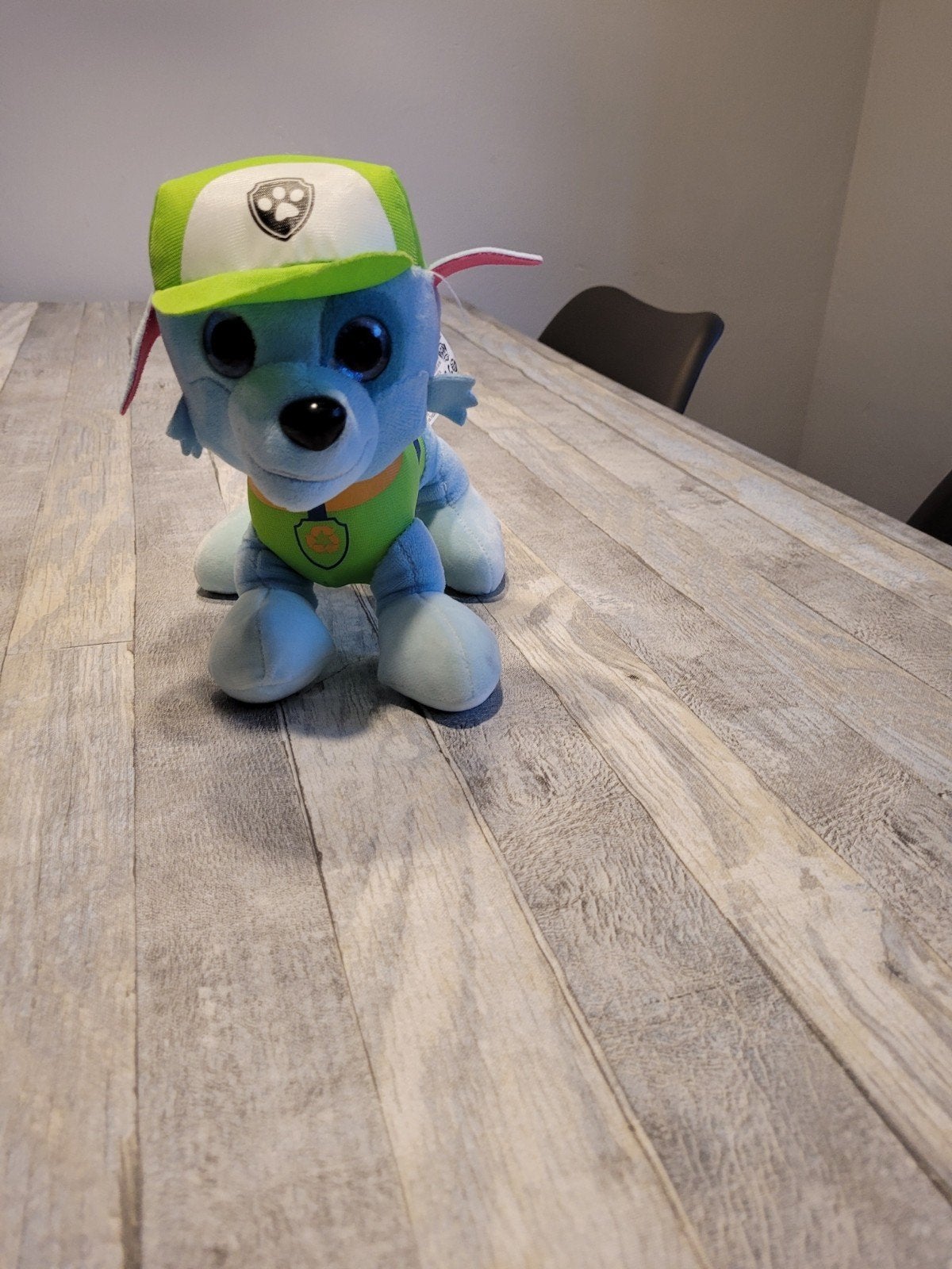 Paw patrol rocky, Gebruikt, Blauw, Middelgroot (20 tot 80 cm), Paw Patrol