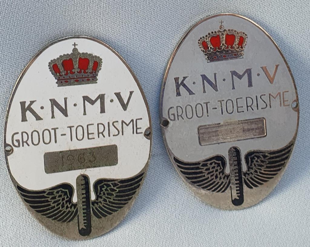 Badge KNMV - Groot Toerisme, Verzenden, Gebruikt, Motoren