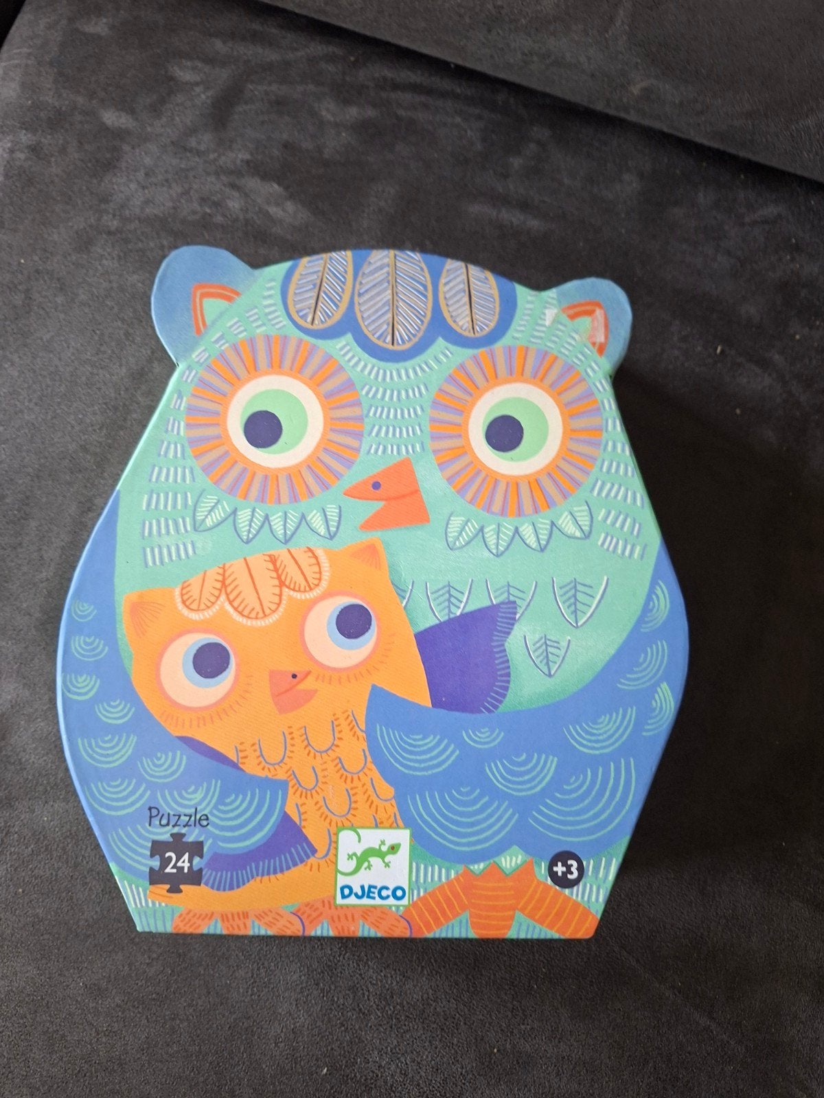 Djeco Uil Puzzel 24 stukjes, Ophalen, 10 tot 50 stukjes, Gebruikt, 2 tot 4 jaar