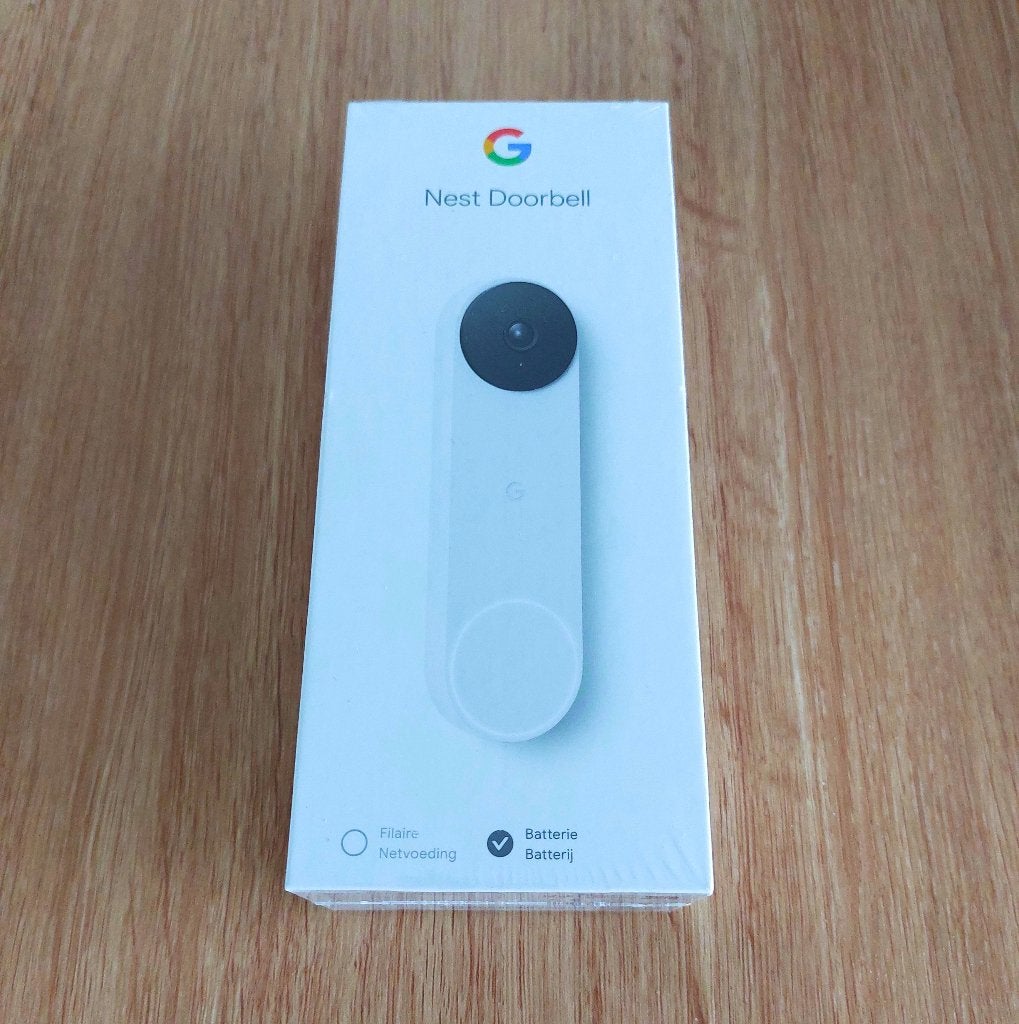 Google Nest Doorbell deurbel in plastic seal, Ophalen of Verzenden, Bewegingsdetectiesensor, Nieuw, Draadloos