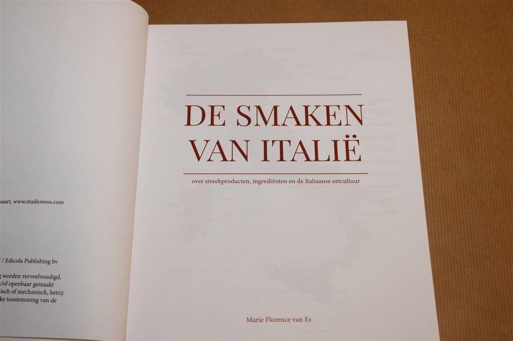 De smaken van Italië — Streekproducten & Eetcultuur, Boeken, Ophalen of Verzenden, Zo goed als nieuw, Italië