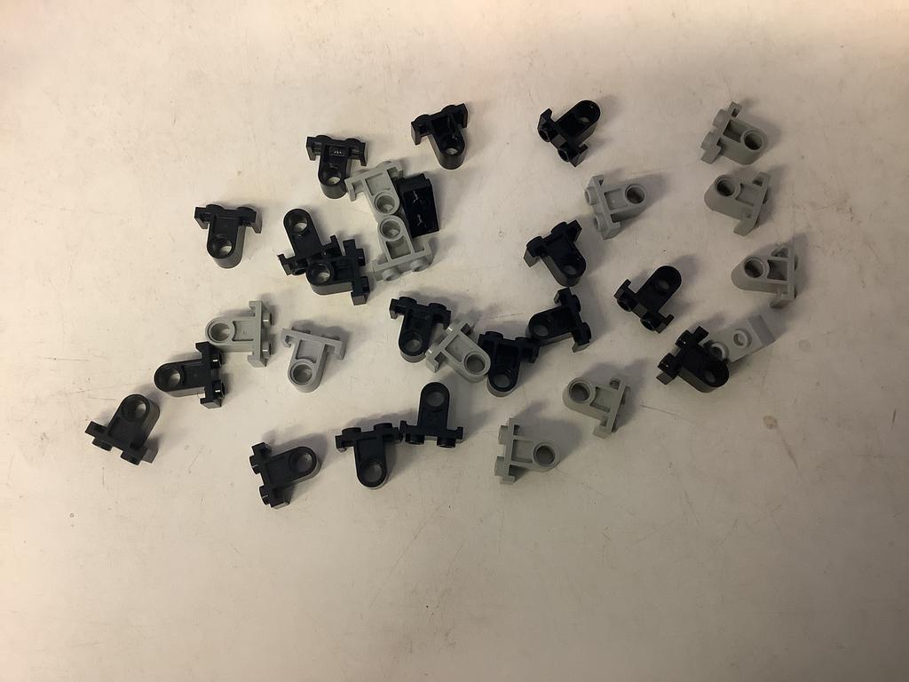Lego technic Pin Connector Plate with Hole on Bottom, Ophalen of Verzenden, Gebruikt, Losse stenen, Lego