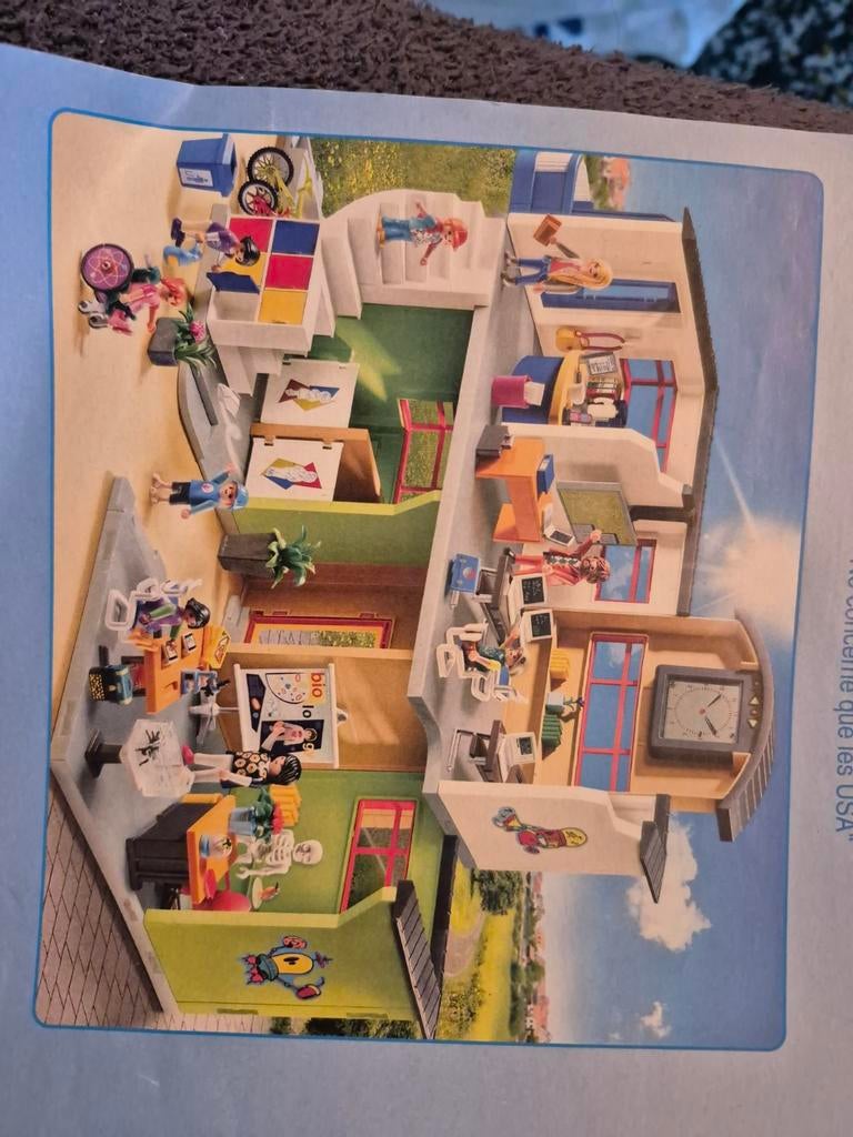Playmobil school, bijna compleet, Kinderen en Baby's, Speelgoed | Playmobil, Ophalen
