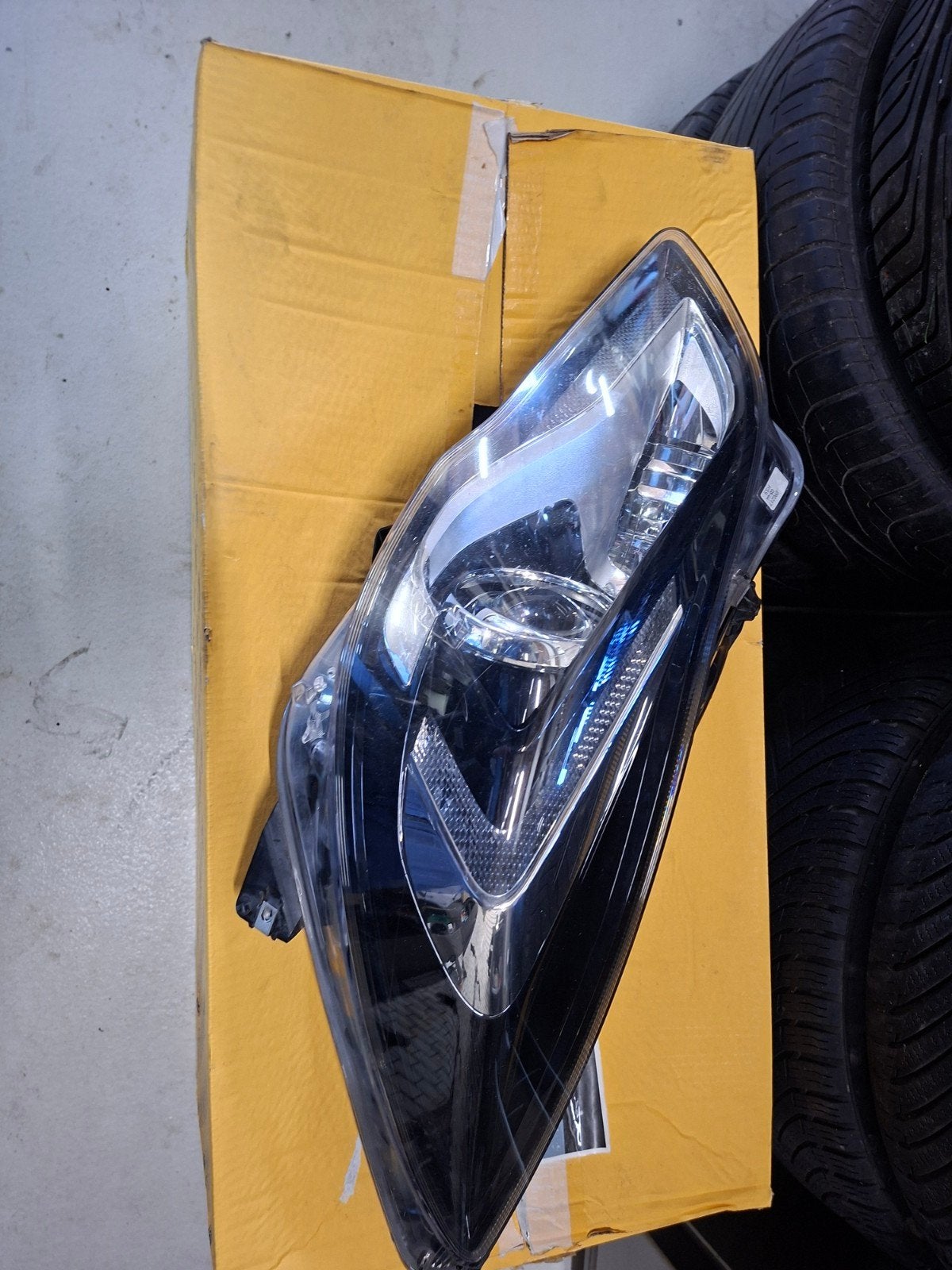 Opel Insignia Koplamp Links met defect, Auto-onderdelen, Verlichting, Ophalen of Verzenden, Gebruikt, Opel