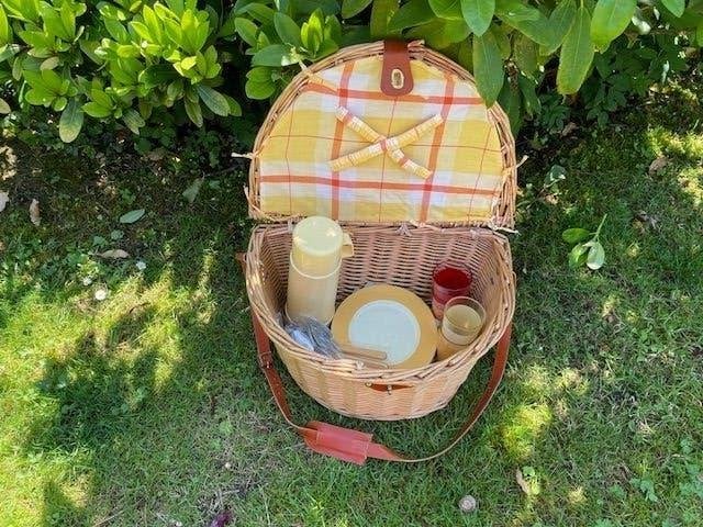 Picknickmand, Ophalen, Gebruikt