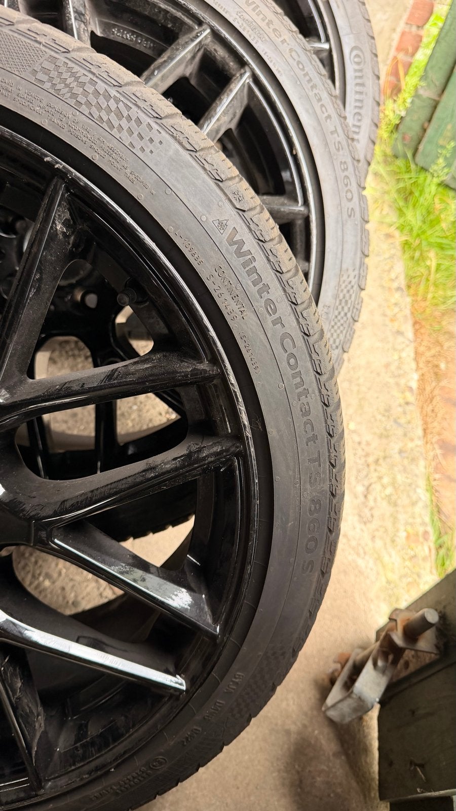 Continental banden met KBA 53725 velgen voor Vw Golf/Passat/, Auto-onderdelen, 19 inch, Gebruikt, Banden en Velgen, Personenwagen
