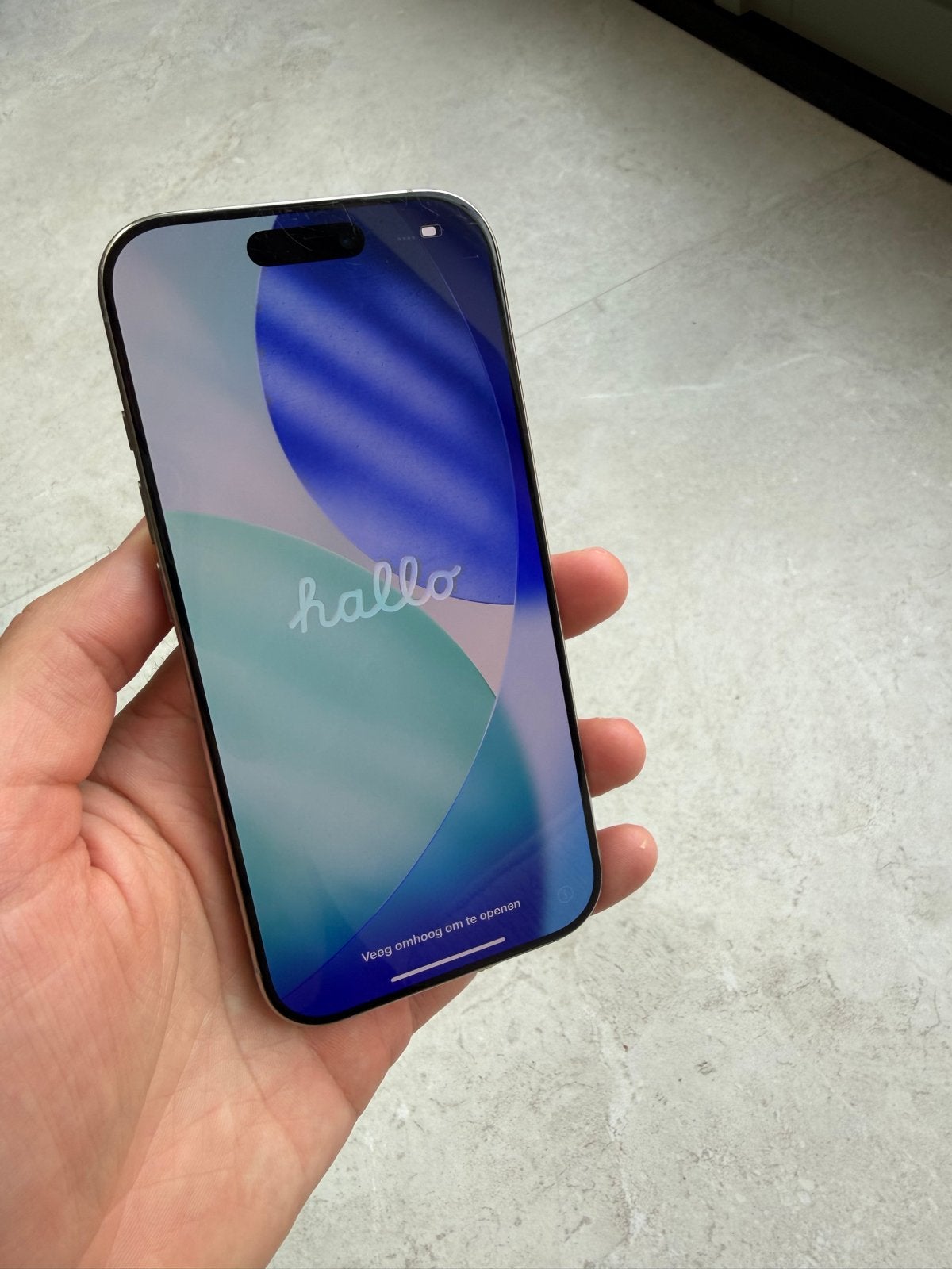 iPhone 16 Pro 128GB Natural Titanium, Telecommunicatie, IPhone 16 Pro, Ophalen of Verzenden, Zonder simlock, Zonder abonnement