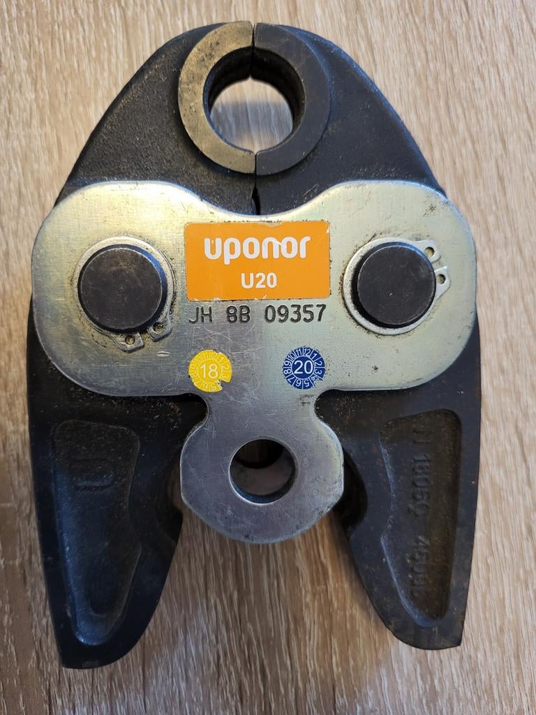 Uponor U20 persbek voor meerlagenbuis, Ophalen of Verzenden, Gebruikt