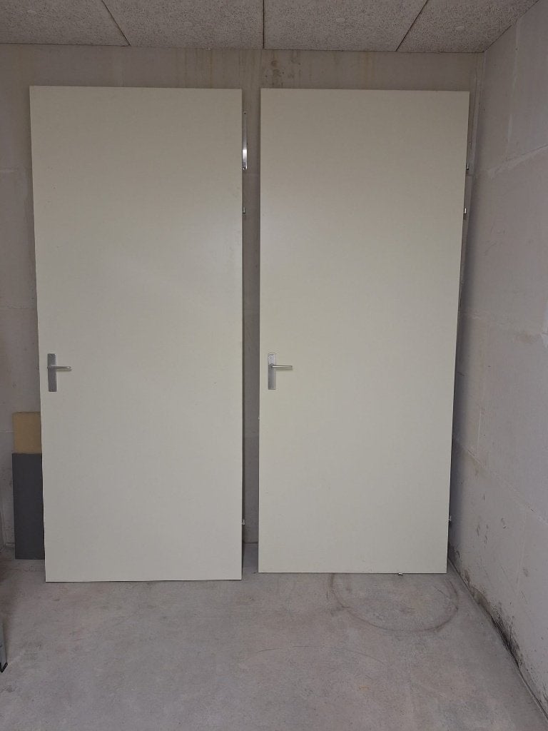 Opdekdeuren 231.5x93 (R), Ophalen, 80 tot 100 cm, 215 cm of meer, Binnendeur