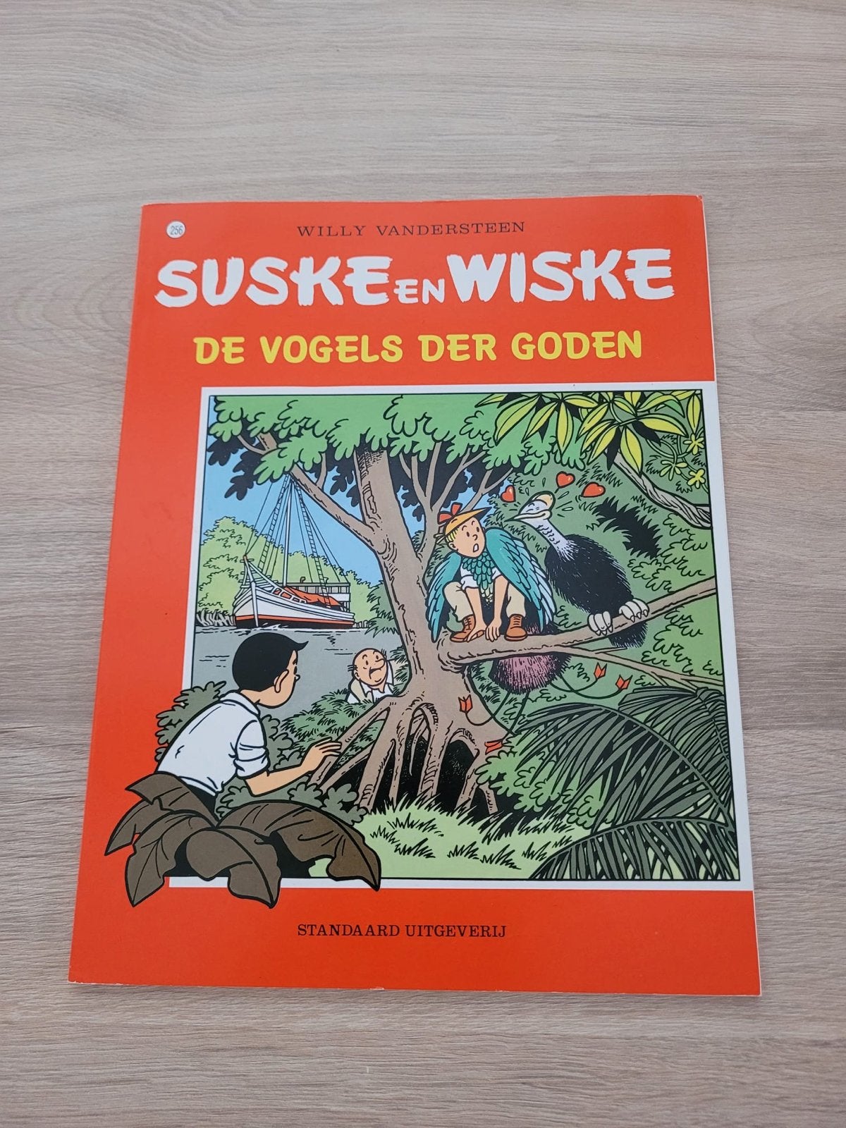 Suske en Wiske deel 256: De Vogels der Goden (1998), Eén stripboek, Ophalen of Verzenden, Gelezen