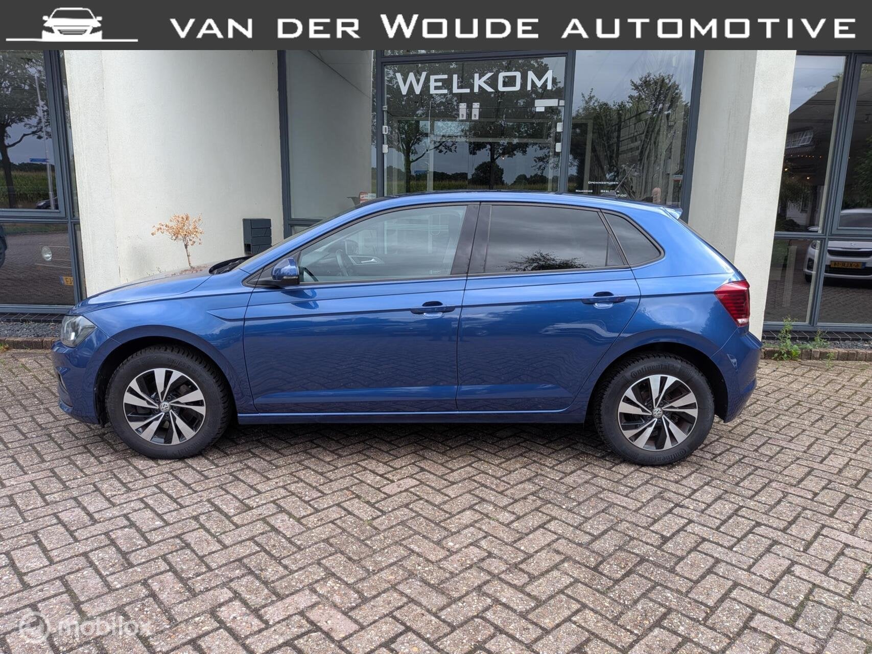 Volkswagen Polo 1.0 TSI Comf ✅Carplay✅1e eig.✅Deal.onh, Euro 6, Start-stop-systeem, Blauw, 116 pk