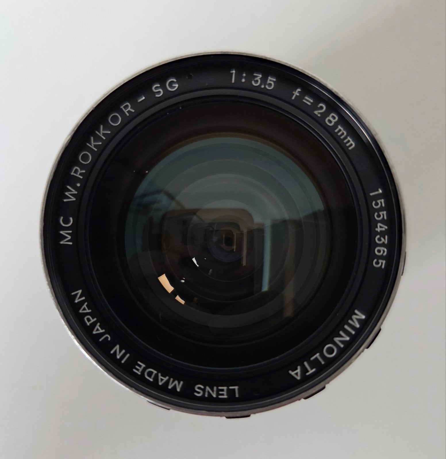 Minolta Rokkor MC  28mm, Zo goed als nieuw, 28 mm, Groothoeklens, Ophalen of Verzenden