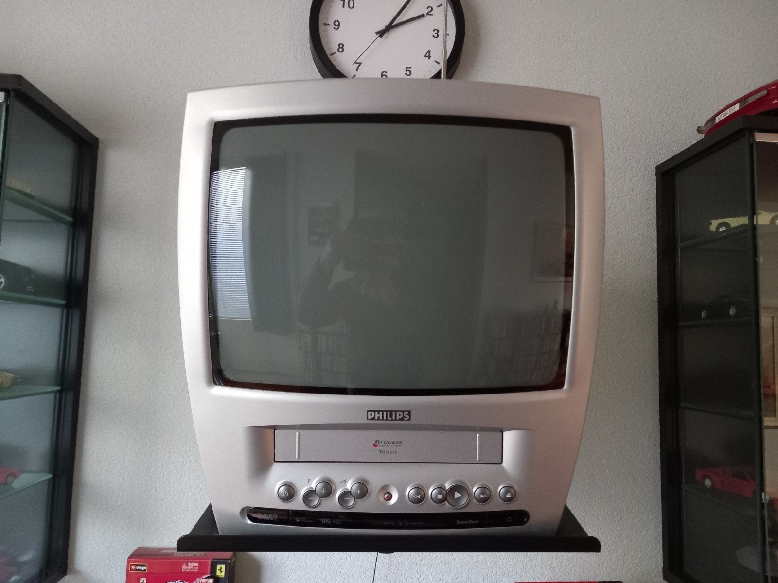 Philips 14PV284/39S TV/VCR-combinatie met afstandsbediening, Ophalen, Philips, 50 Hz, Nieuw