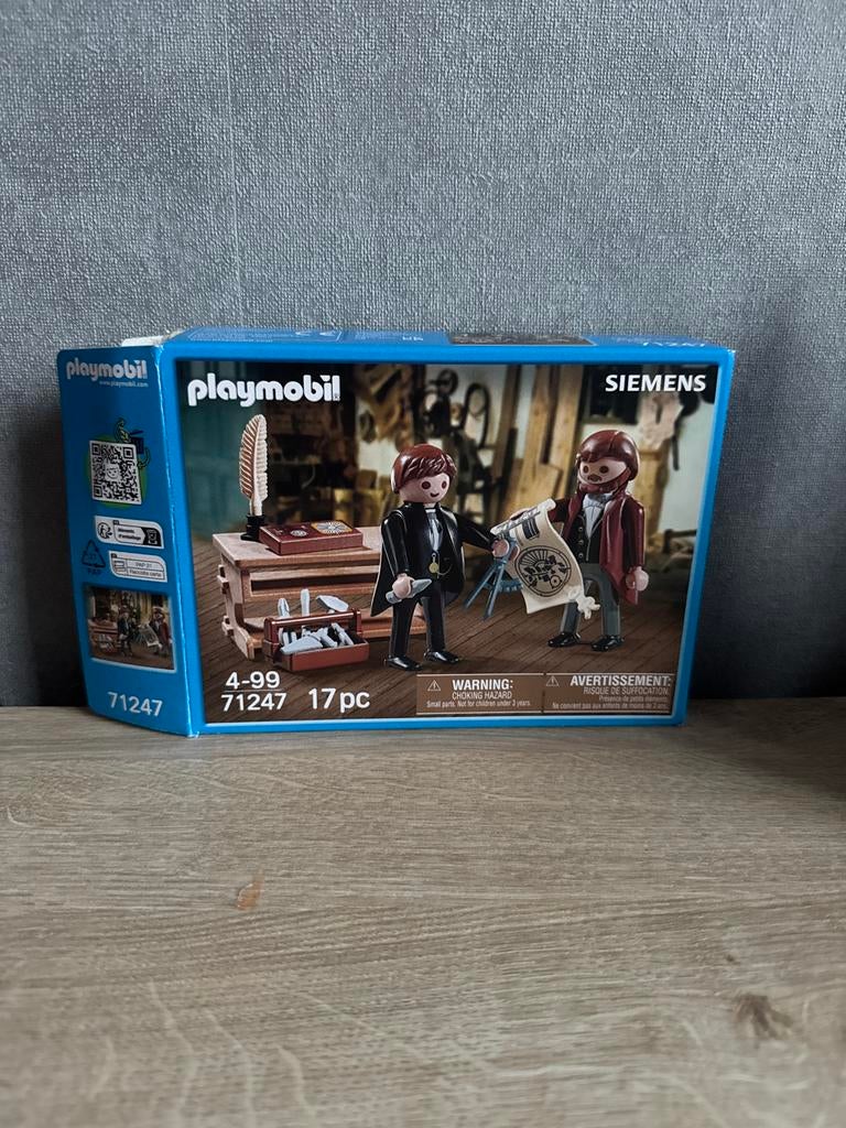 Playmobil 71247 Siemens 175 jaar nieuw in Doos, Ophalen of Verzenden, Nieuw, Complete set