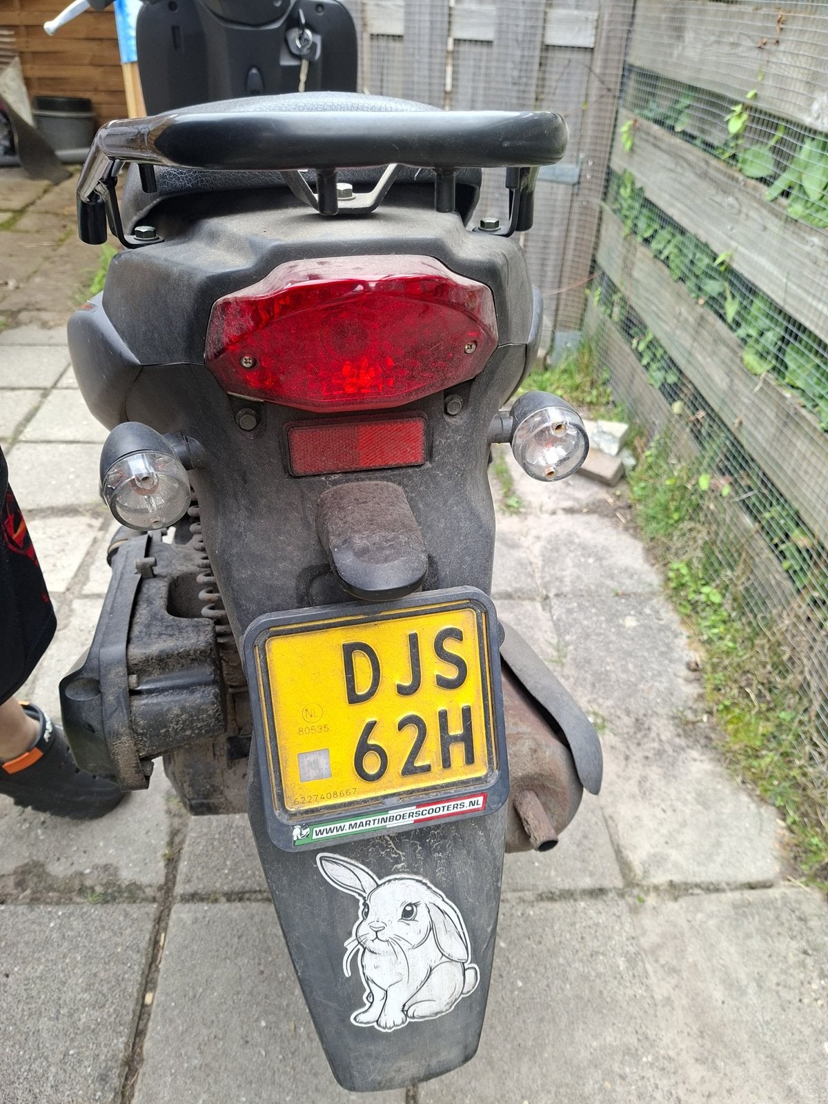Sym orbit II scooter grijs, Ophalen, Gebruikt, Maximaal 45 km/u, Benzine