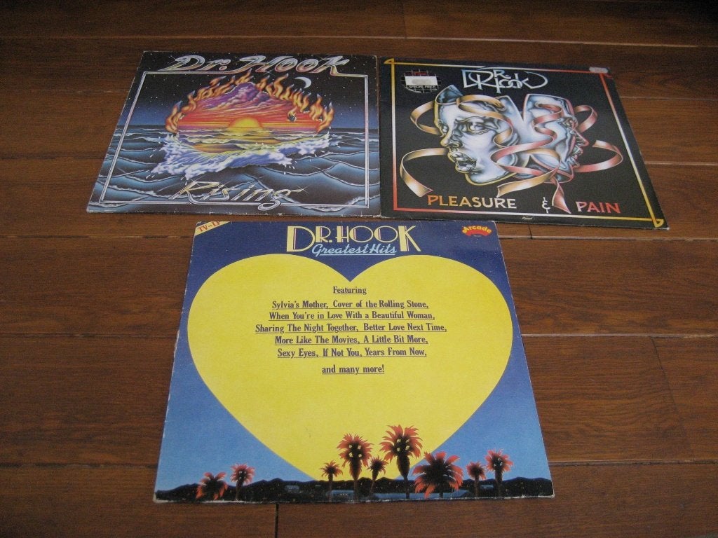 70s dr hook lps 3 x verschillend, Ophalen of Verzenden, Zo goed als nieuw, 12 inch, Poprock