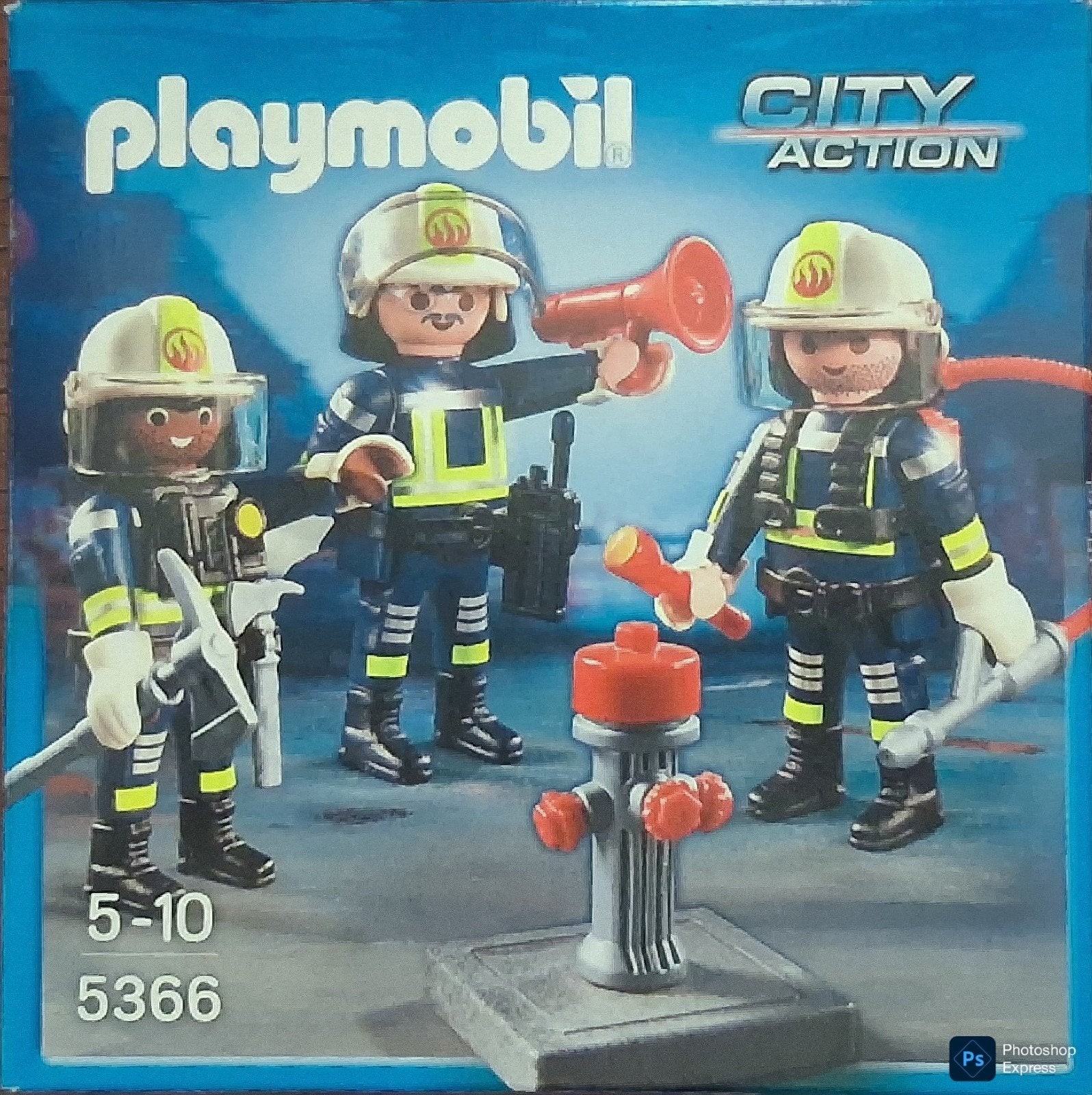 City Action Trio Brandweermannen 5366, Ophalen of Verzenden, Gebruikt, Complete set