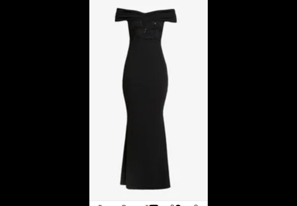 Sistaglam penney prachtige stijlvolle zwart galajurk mt 42, Kleding | Dames, Galajurk, Zwart, Maat 42/44 (L), Ophalen of Verzenden