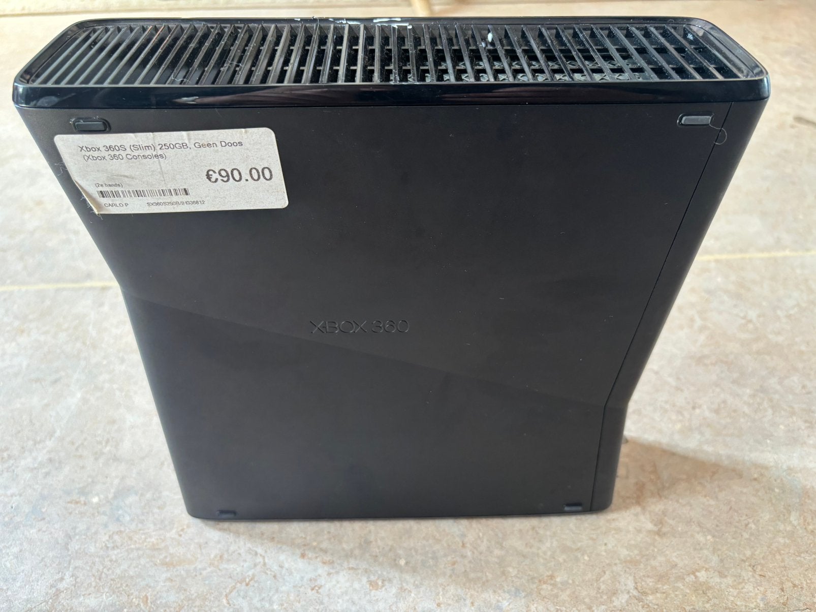 Xbox 360 Slim 250GB + HDMI, Spelcomputers en Games, Spelcomputers | Xbox 360, Ophalen of Verzenden, Zo goed als nieuw, 250 GB