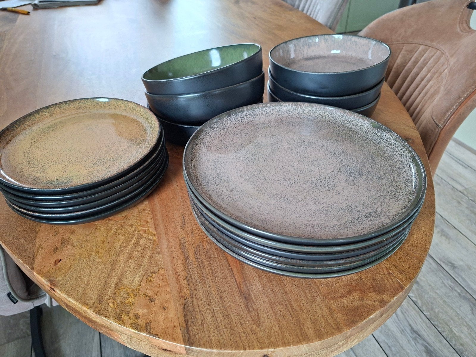 Moritz & Moritz VIDA 18-delige Serviesset voor 6 Pers.ZGAN, Ophalen, Overige merken, Zo goed als nieuw, Bord(en)