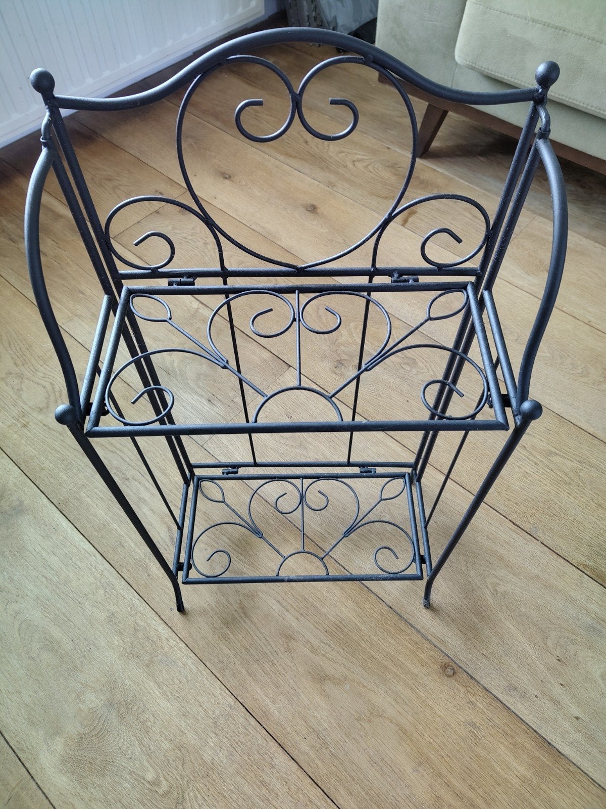 Decoratieve plantenstandaard voor terras/balkon/woonkamer, Ophalen, Minder dan 60 cm, Nieuw, Metaal