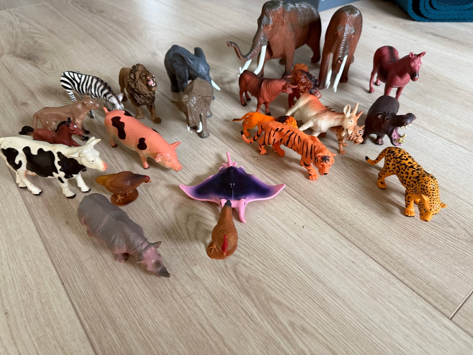 Grote collectie speelgoeddieren - boerderij en wild, Ophalen, Gebruikt, Jongen of Meisje