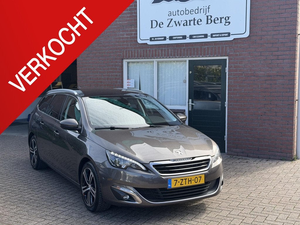 Peugeot 308 SW 1.2 PureTech Blue Lease Premium RIEM VERVANGE, Stof, Gebruikt, Euro 6, 1199 cc