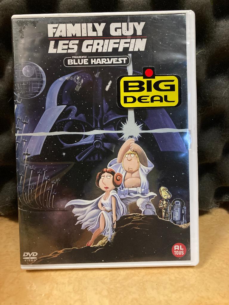 Family Guy presents Blue Harvest Star Wars spoof, Tekenfilm, Ophalen of Verzenden, Zo goed als nieuw, Alle leeftijden