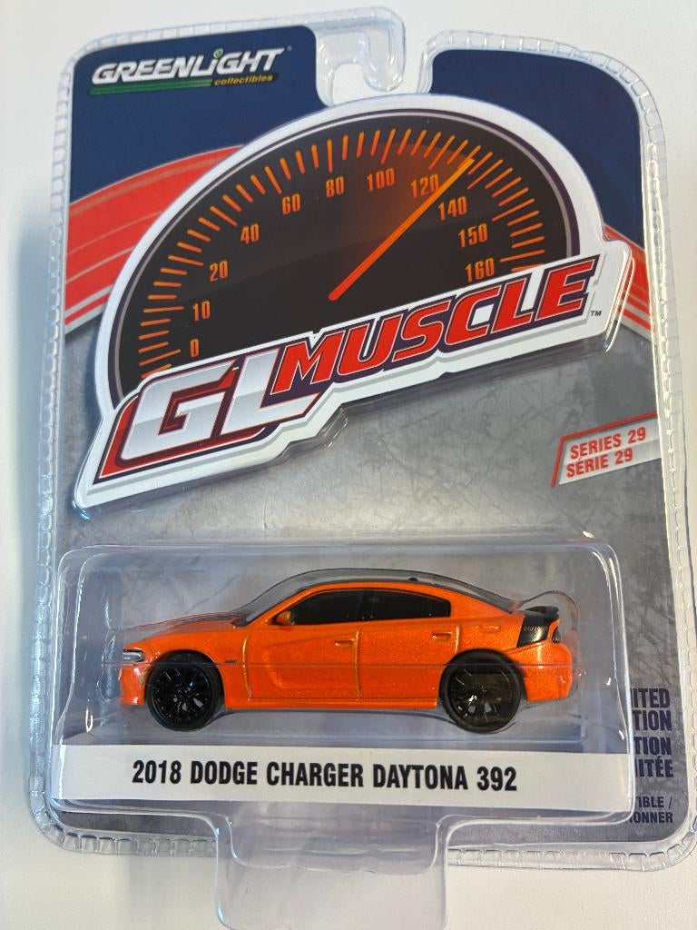 89578: Dodge Charger Daytona 392 - 2018 - Greenlight 1:64, Auto, Nieuw, Ophalen of Verzenden, Bachsatztstr. 54 D 72131 Ofterdingen, Germany
