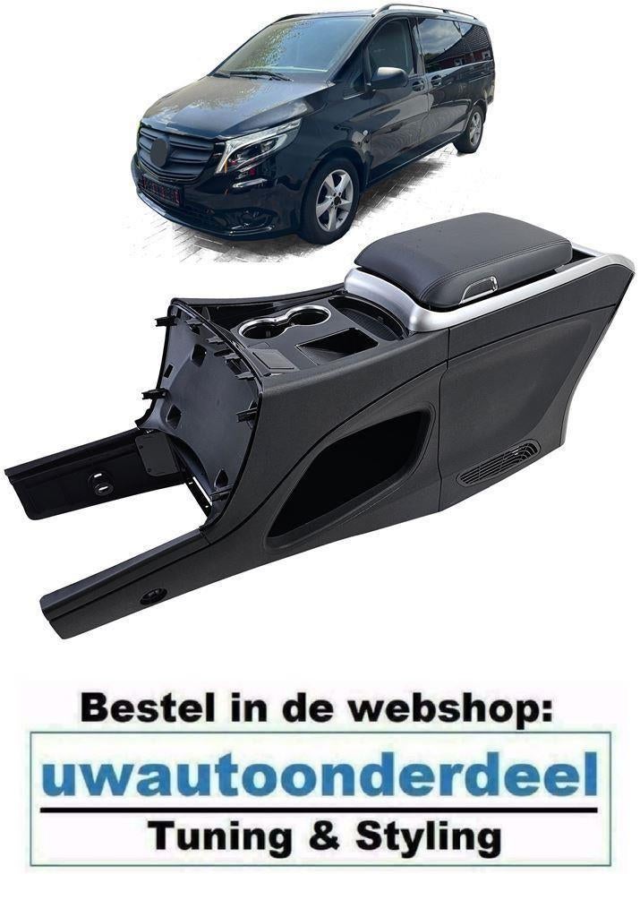 Middenconsole Armsteun Middenarmsteun Zwart Voor MB Vito W44