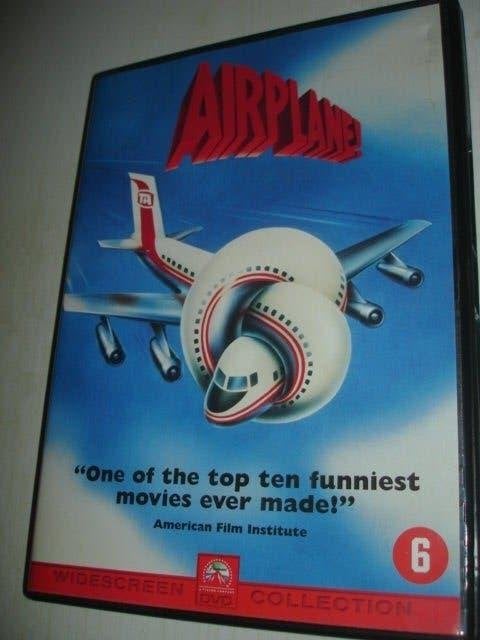Airplane !- Leslie Nielsen- 1980- (NIEUW), Verzenden, Alle leeftijden, Drama, 1940 tot 1960