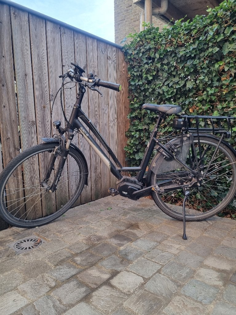 Opknapper Dutch Id fiets + accu (1 jaar gebruikt), Fietsen en Brommers, Elektrische fietsen, Ophalen, Gebruikt, Overige merken