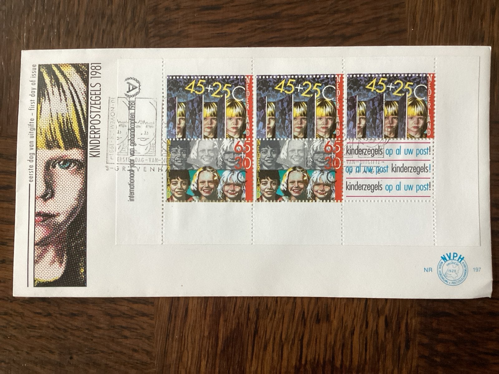 Kinderpostzegels 1981 - Eerste Dag van Uitgifte, Postzegels en Munten, Ophalen of Verzenden, Na 1940, Postfris