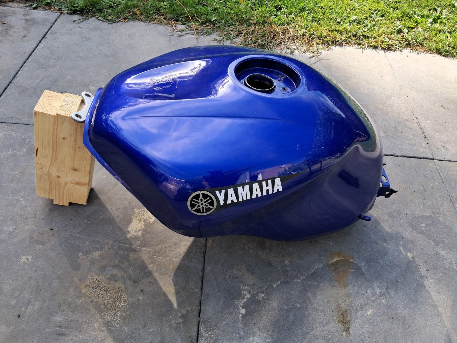 Yamaha R6 Brandstoftank - Eerste Generatie (Blauw), Ophalen of Verzenden, Gebruikt