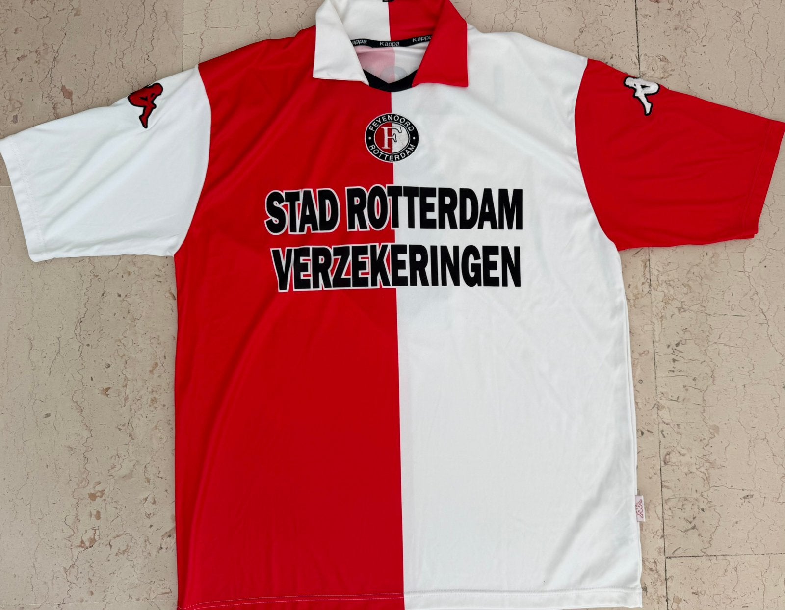 Feyenoord Shirt Thuis - 01 - 02 - Lazovic # 9, Maat XL, Ophalen of Verzenden, Zo goed als nieuw, Shirt