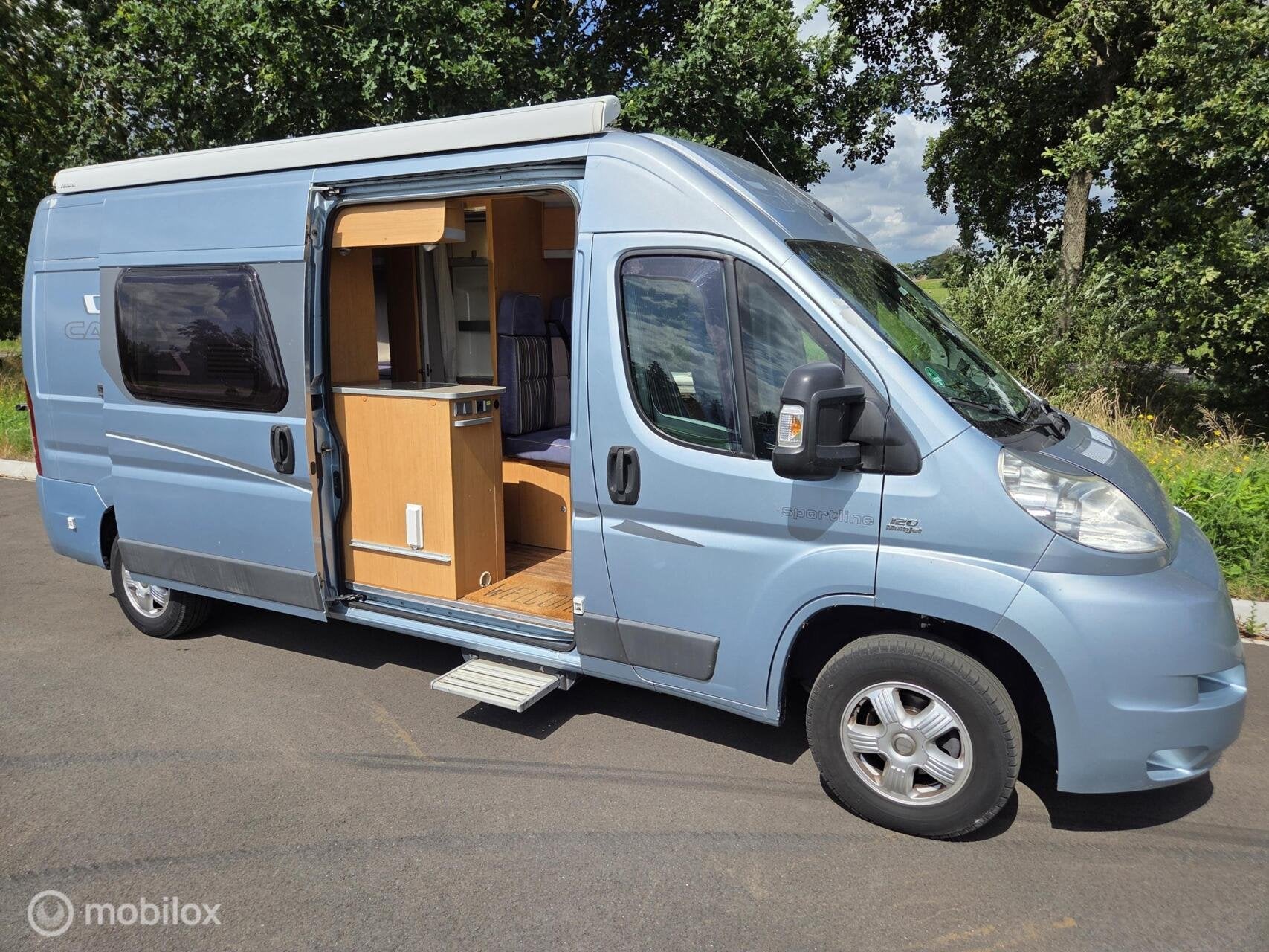 Hymer Car 322 2Win 2009 buscamper ☆Vast-bed Euro 4, 120PK, Buscamper of Camperbus, Luifel, 6 tot 7 meter, Hymer