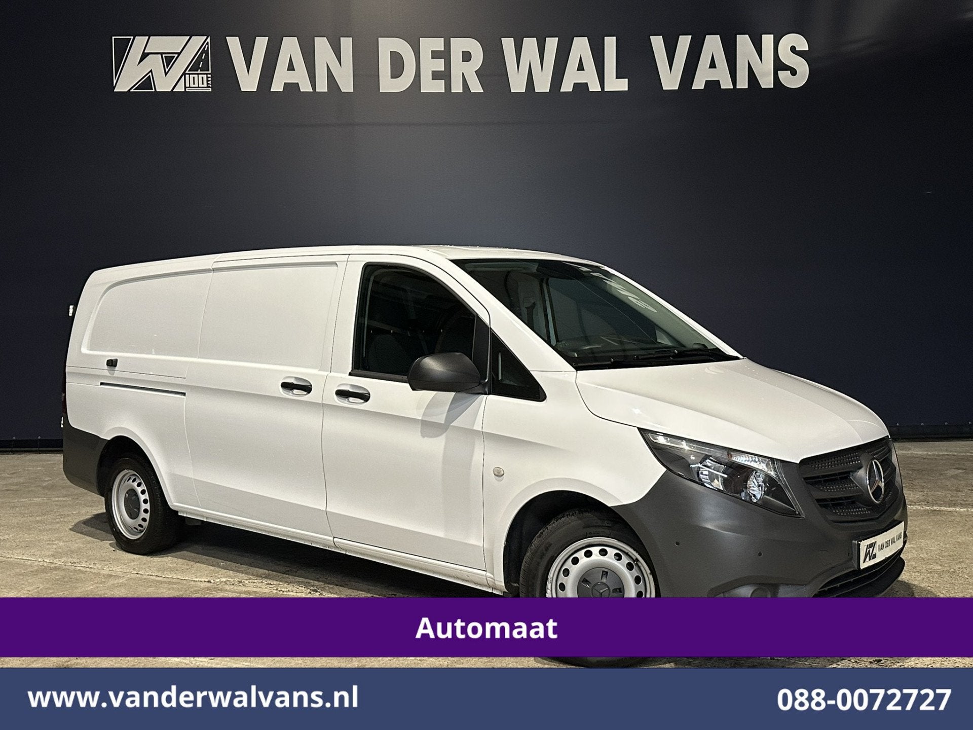 Mercedes-Benz Vito 116 CDI 164pk 9G-Tronic Automaat L3H1 Eur, Auto's, Automaat, Dealer onderhouden, Gebruikt, 4 cilinders