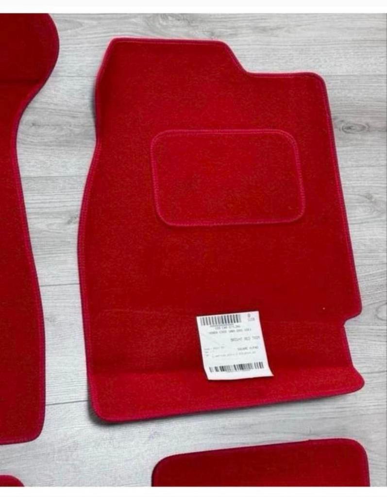 Honda Civic 1995-2001 EK Ek9 Mattenset Rood RHD Rechts-stuur, Nieuw, Ophalen of Verzenden, H, H