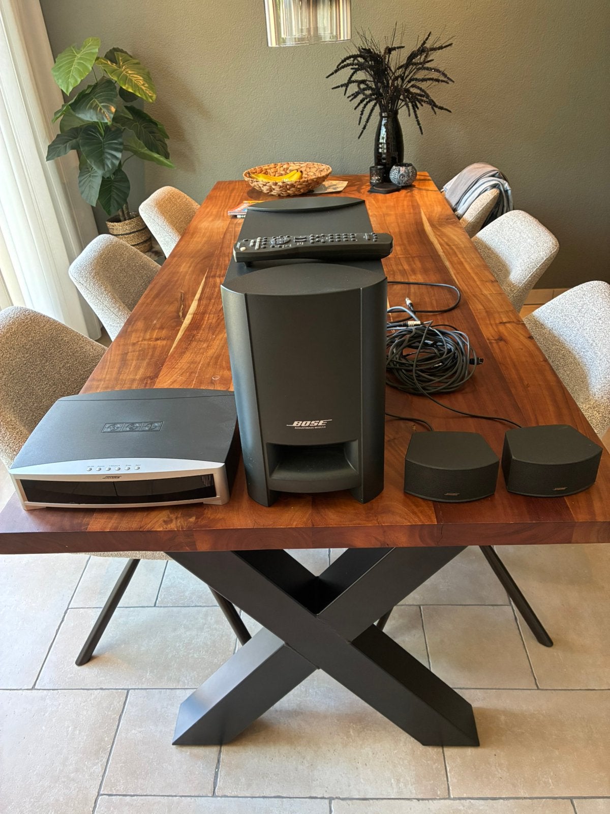 Bose 3-2-1 home cinema set, Audio, Tv en Foto, Home Cinema-sets, Gebruikt, 2.1-systeem, 70 watt of meer, Dvd-speler