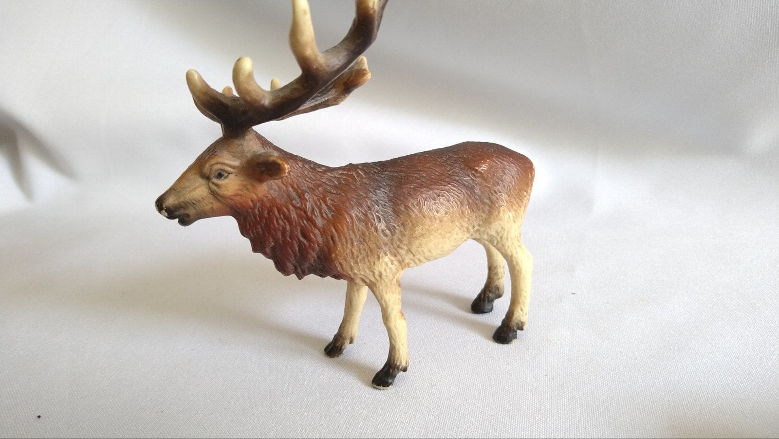 Edelhert Schleich hert bok stag 14231 1995 dierfiguur dier, Ophalen of Verzenden, Zo goed als nieuw, Hert, Beeldje of Figuurtje