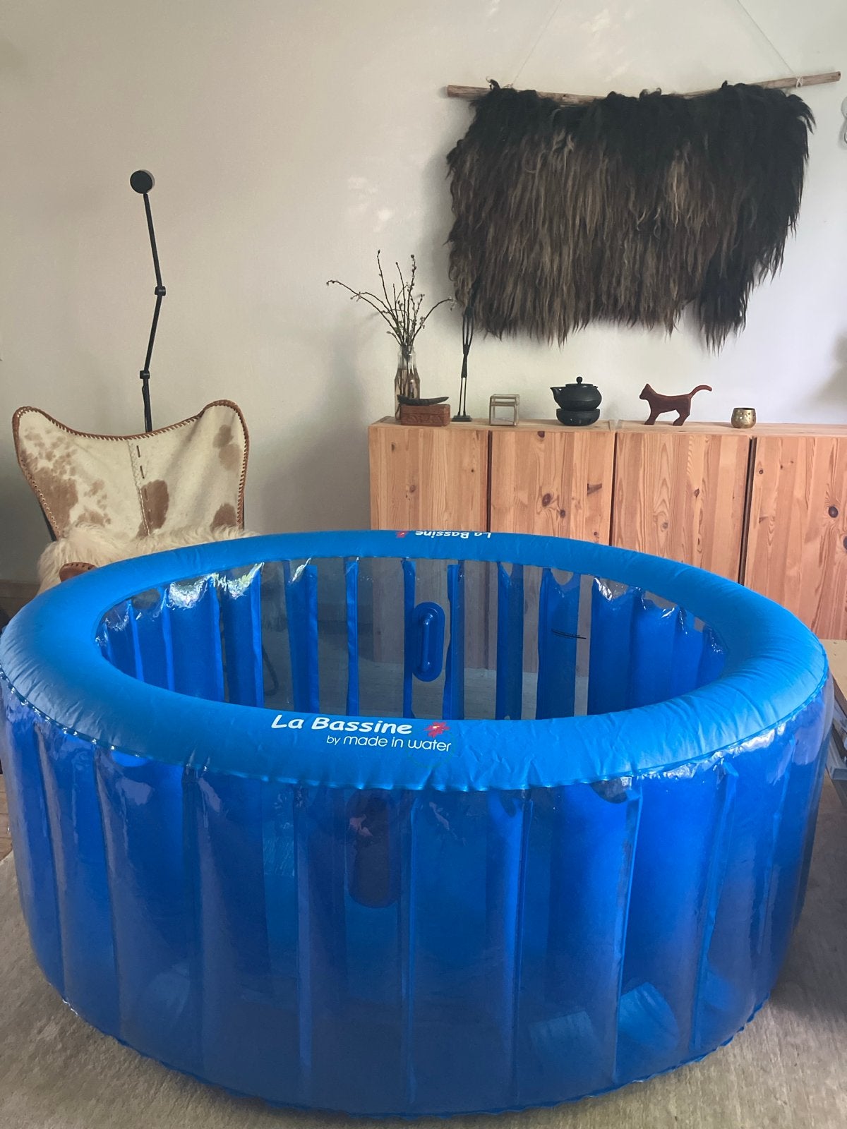 La Bassine opblaasbaar bevalbad birthing pool, Ophalen, Gebruikt, Badje, Overige merken