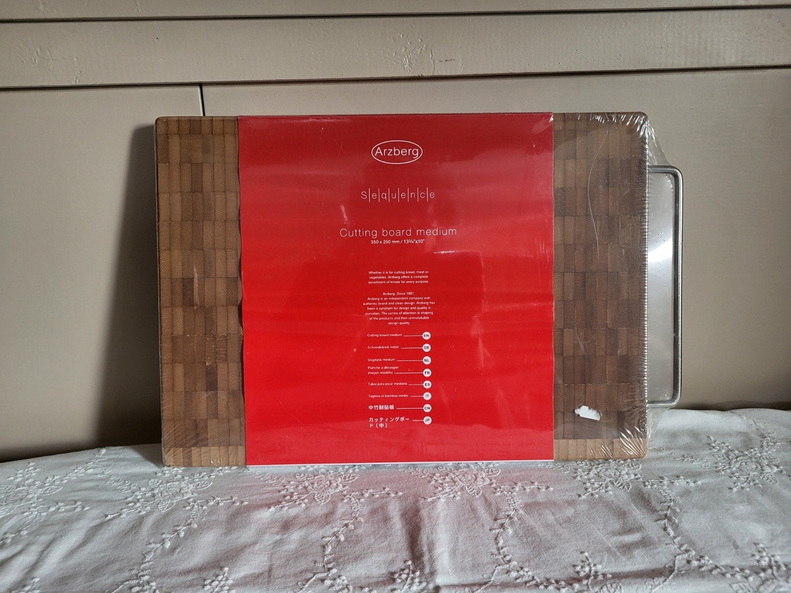 Nieuwe Bamboo snijplank vh merk Arzberg, Ophalen of Verzenden, Nieuw