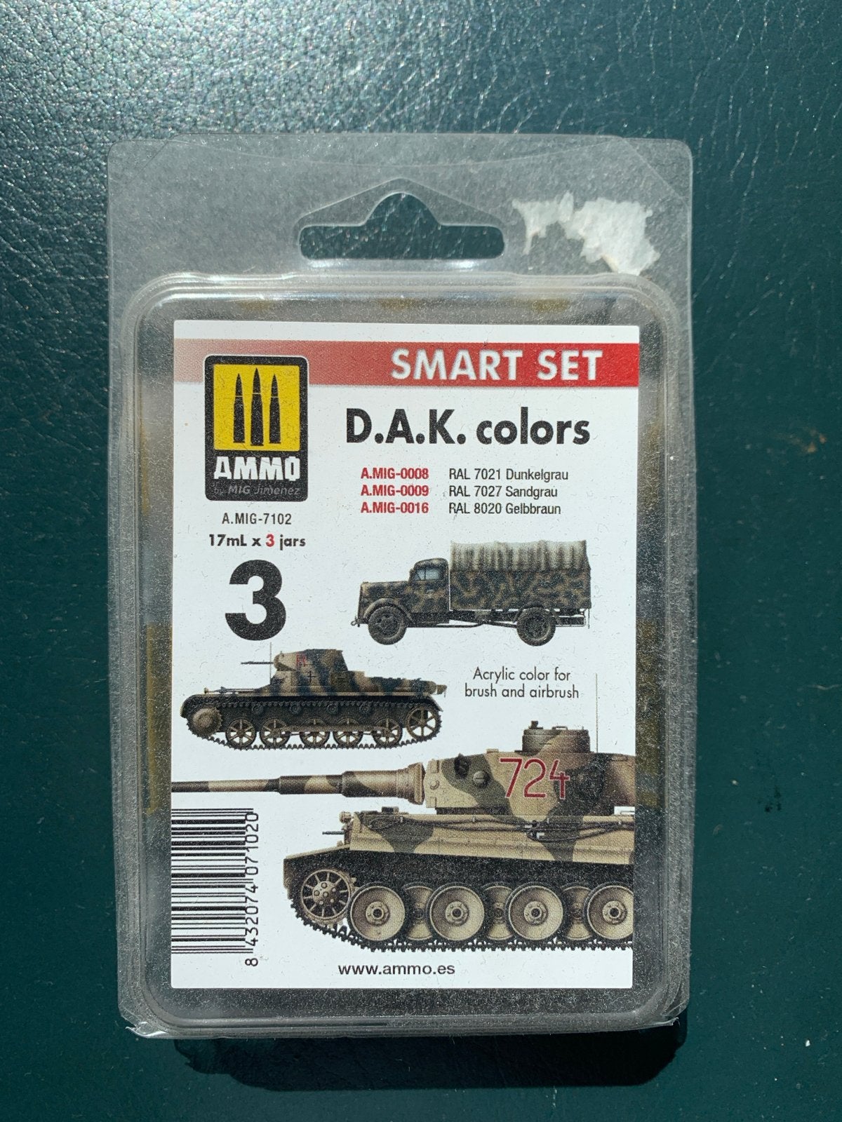 AMMO D.A.K. Colors Smart Set - Acrylverf voor modellen, Ophalen of Verzenden, Nieuw, Overige typen, Overige merken