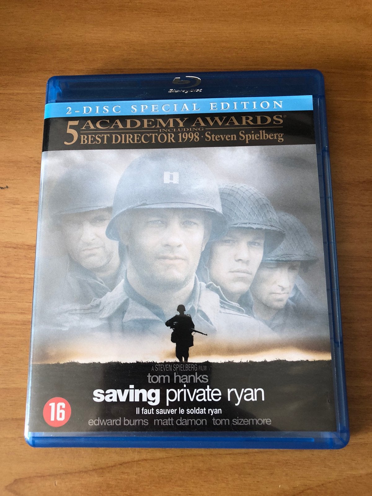 [BLU-RAY] Saving private ryan - Nederlands ondertiteld, Cd's en Dvd's, Blu-ray, Ophalen of Verzenden, Zo goed als nieuw, Actie