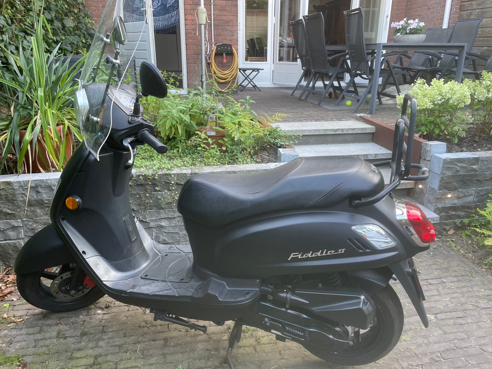 Sym Fiddle II - 2020, Ophalen, Gebruikt, Maximaal 45 km/u, Benzine