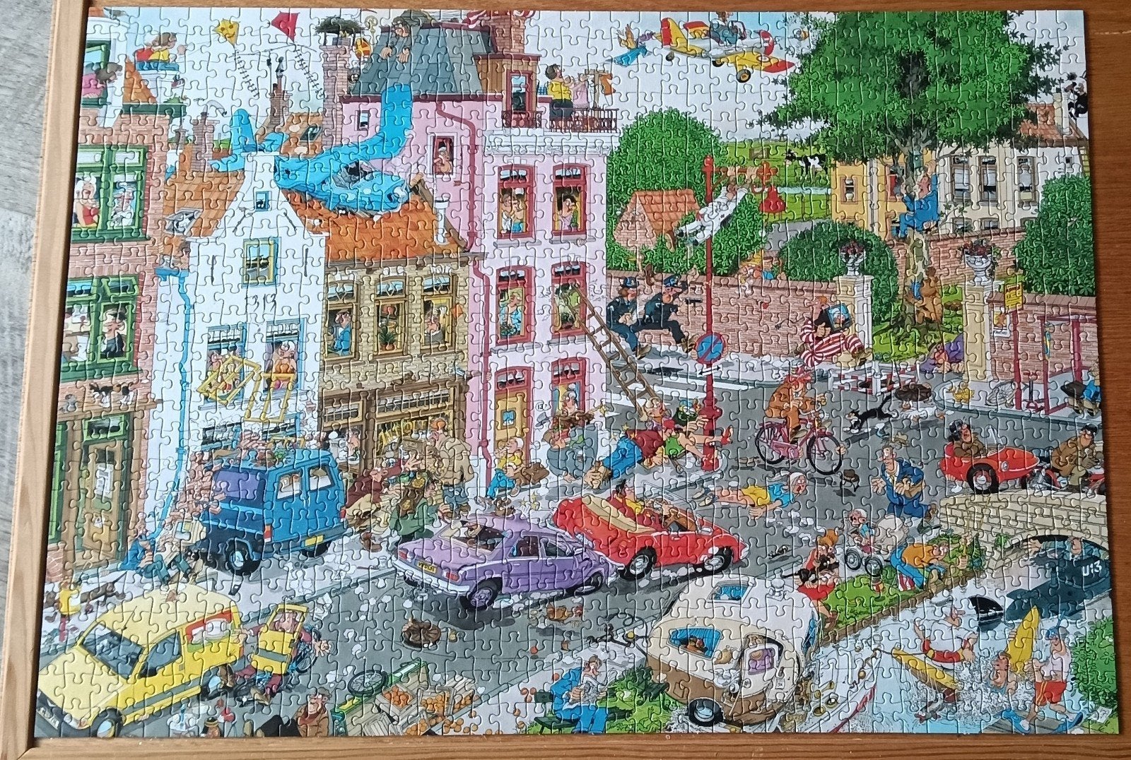 Jan van Haasteren puzzels vrijdag de 13e, Vrijgezel, Ophalen of Verzenden, 500 t/m 1500 stukjes, Zo goed als nieuw