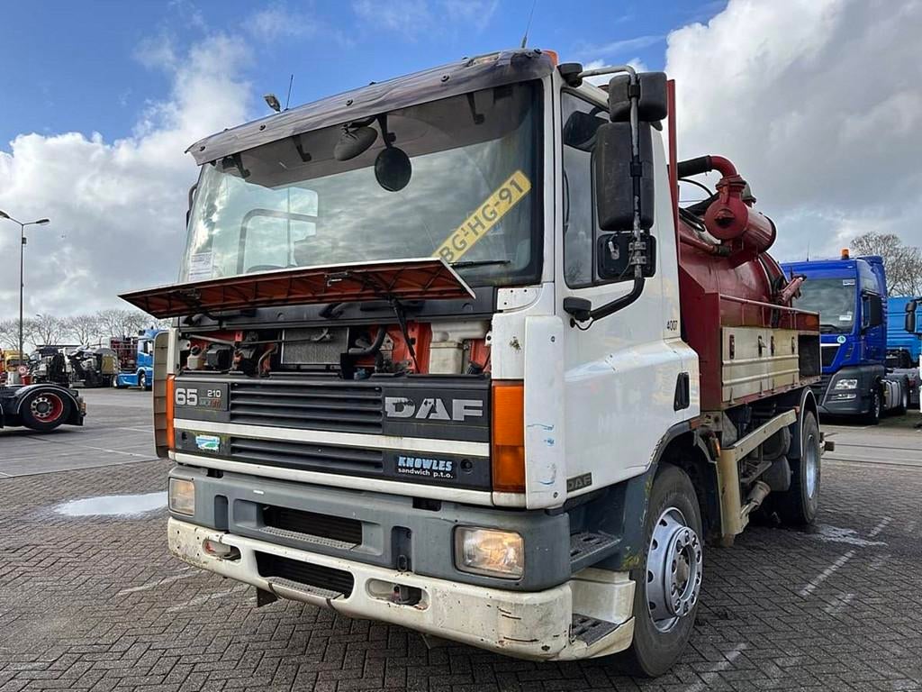 DAF 65.210 ati euro 2 steel, Auto's, Vrachtwagens, Euro 2, Overige kleuren, Bedrijf, Te koop