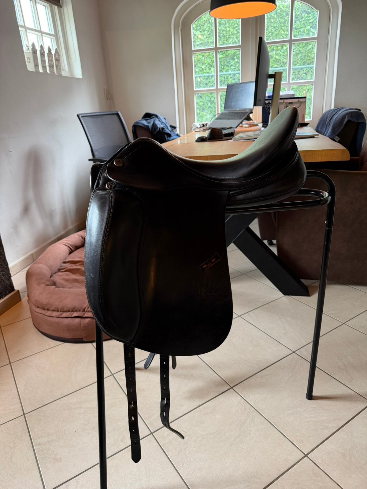 Prestige Academy D dressuurzadel – 17 inch – boommaat 32, Ophalen of Verzenden, Zo goed als nieuw, Dressuur