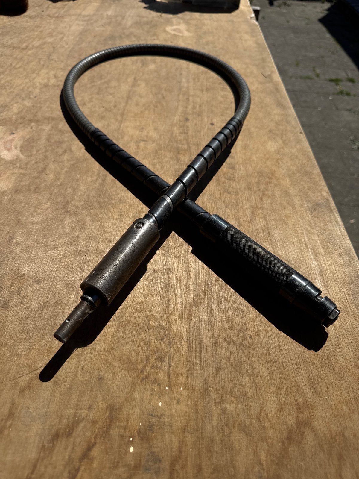 Flexibele as voor boormachine of slijpmachine, Doe-het-zelf en Verbouw, Gereedschap | Handgereedschap, Ophalen of Verzenden, Gebruikt